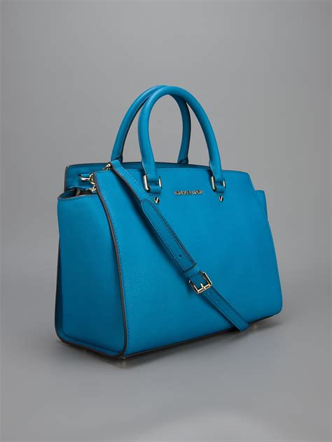 ocean blue michael kors purse